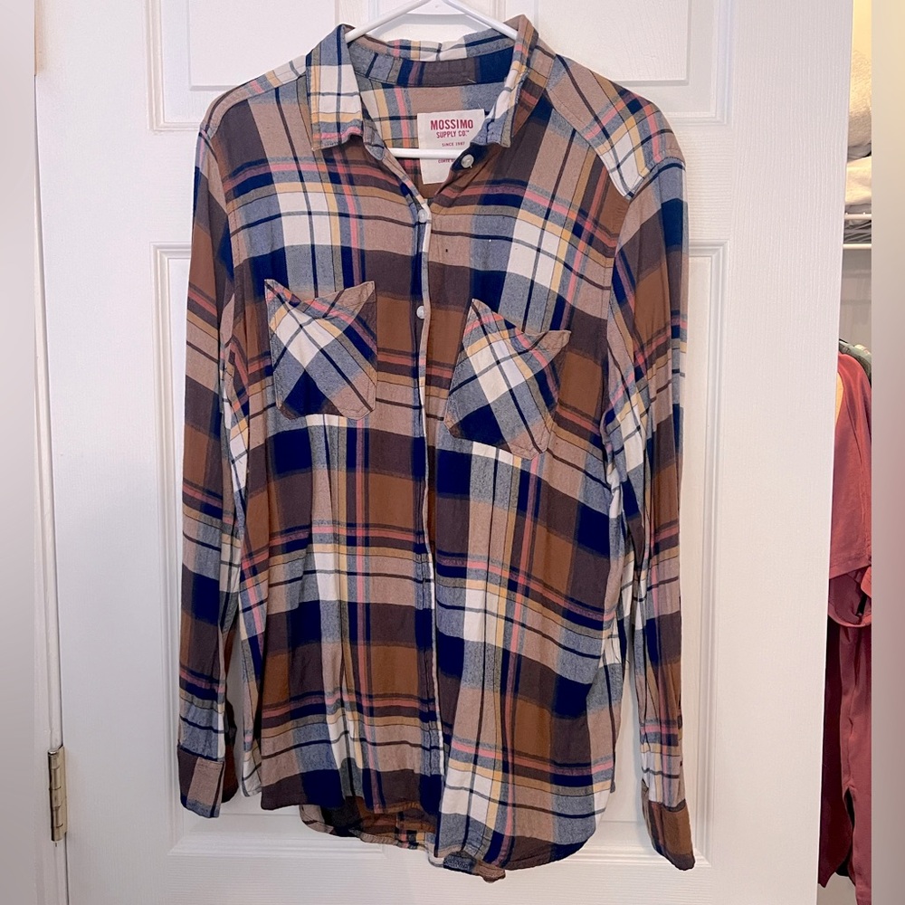 Plaid button up